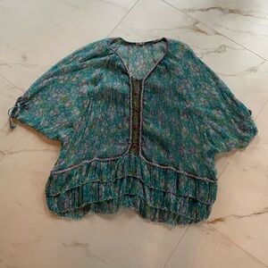 Poupette St Barth silk coverup